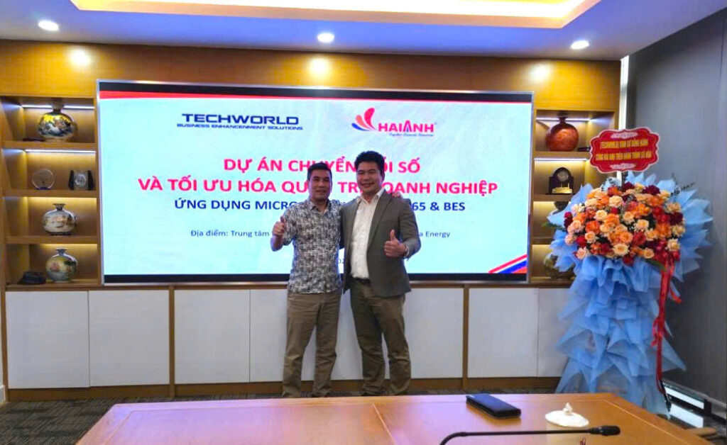 Techworld Solutions Vietnam and Hai Anh JSC ERP project kickoff meeting