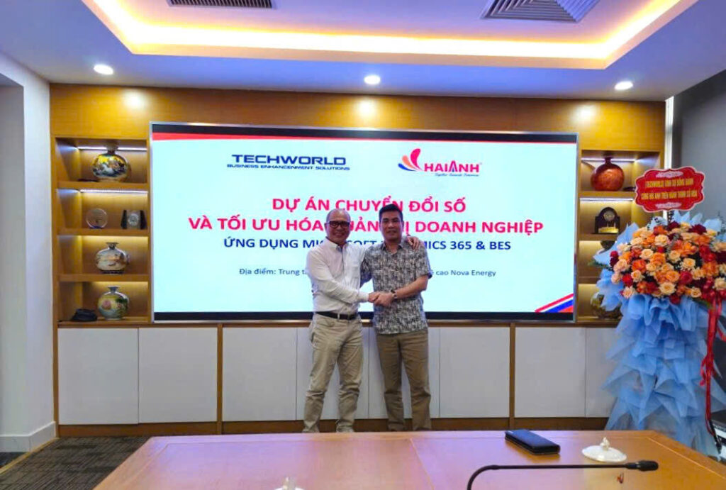 Hai Anh JSC Microsoft Dynamics 365 ERP implementation with Techworld Solutions Vietnam