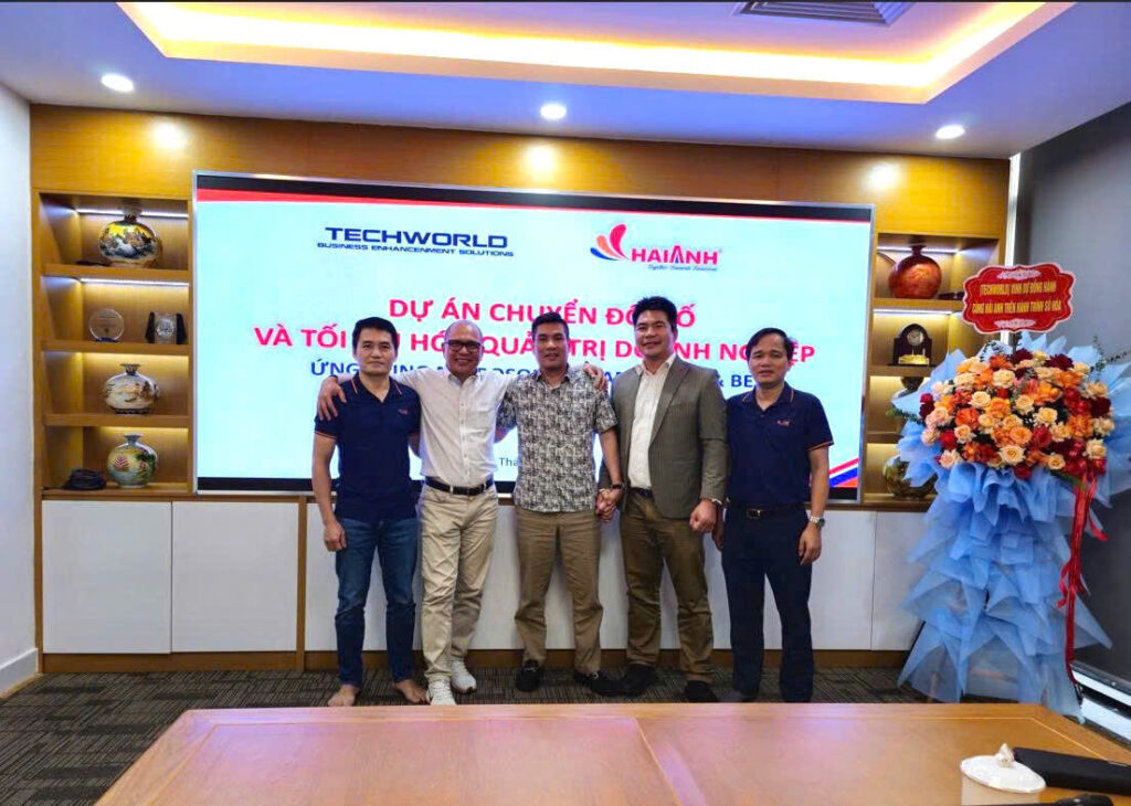 Hai Anh JSC and Techworld Solutions Vietnam partnership for ERP digital transformation