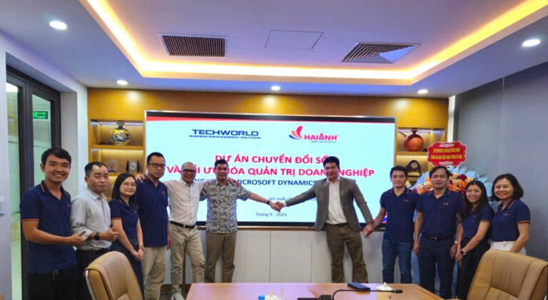 Hai Anh JSC launches Microsoft Dynamics 365 ERP implementation project with Techworld Solutions Vietnam