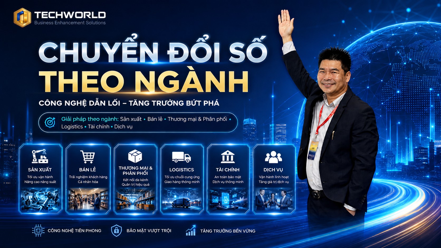 Chuyển đổi số theo ngành - TECHWORLD