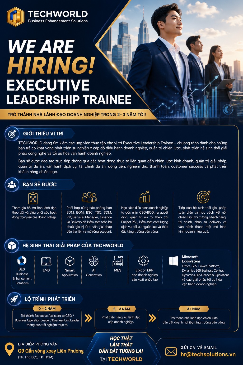 Executive Leadership Trainee TECHWORLD